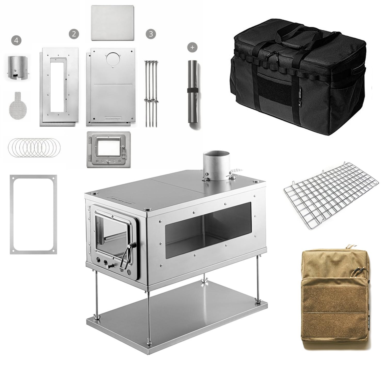 【収納ケース付】WILD WILD WEST チタン 薪ストーブ Amazon.co.jp: WILD WILD WEST(ワイルドワイルドウェスト) 薪ストーブ